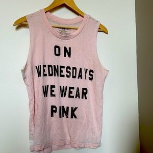 Mean Girls “On Wednesdays We Wear Pink” Tank